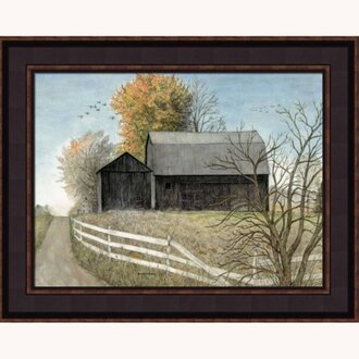 Black Barn Canvas Print by Bonnie Fisher