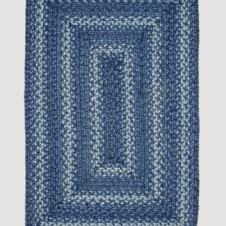 Denim Jute Braided Rug