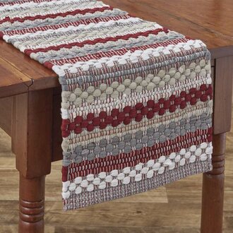 Farmhouse Holiday Chindi Table Runner