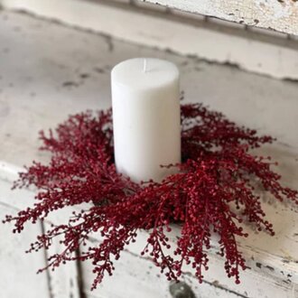 Frivolity Berry Candle Ring