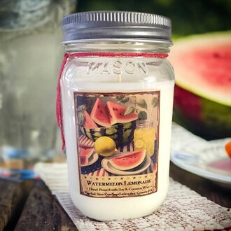 Watermelon Lemonade 16oz Soy Jar Candle