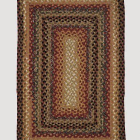 Peppercorn Cotton  Braided Rug