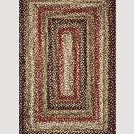 Gingerbread Jute Braided Rug