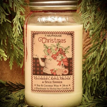 Cranberry Spice Simmer Soy Jar Candle