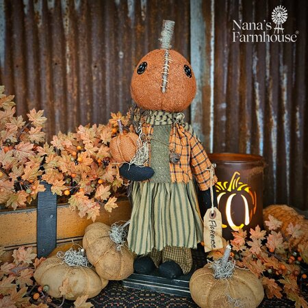 Florence Pumpkin Girl Doll