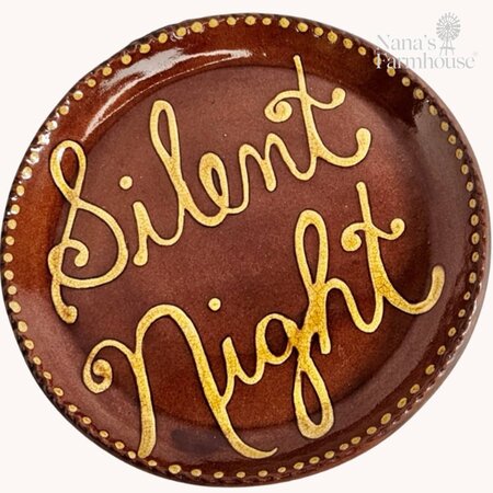 Silent Night Plate - 10"