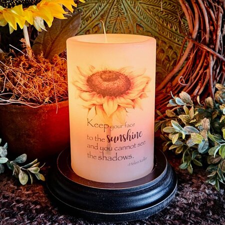 Face To Sunshine Candle Sleeve