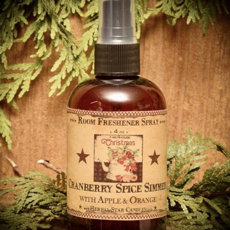 Cranberry Spice Simmer Room Spray