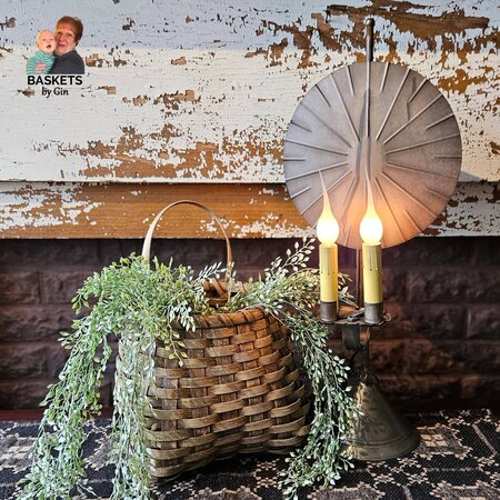 Bohemian Wall Basket - Natural