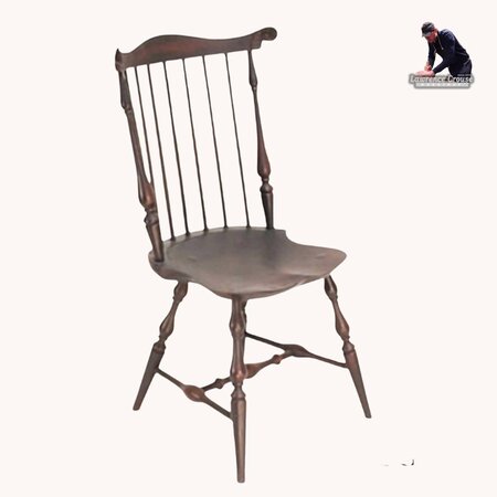 New England Fan Back Side Chair (Shield Seat)