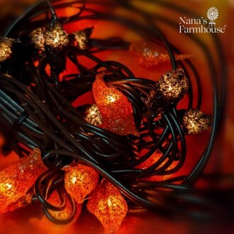 Jack O Lantern 50 Count Electric Teeny Lights