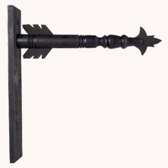 Black wood Arrow Holder