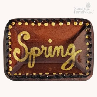 Spring Rectangle Tray - 2" x 3"