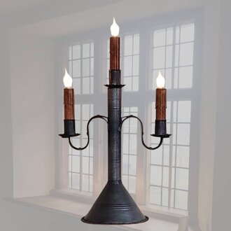 Three  Light Candelabra Mini - 15"