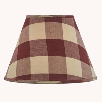 Wicklow Check Lampshade - 10"